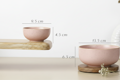 21 Pcs Rose Pink Dinner Set
