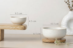 21 Pcs White Dinner Set