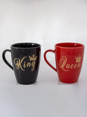 Shiva Black and Red couple mug