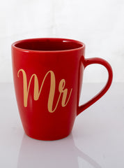 Shiva Black and Red couple mug