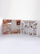 Cup Saucer Double Flower