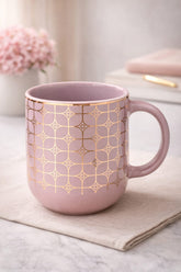 200 ml mug with 24k gold decal print glosy surface