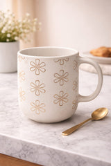 200 ml mug with 24k gold decal print matt surface