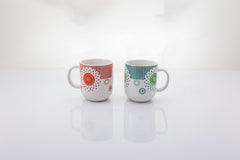 6 OZ 180 ML Coupe Deckle Printed Mug (Pack of six)