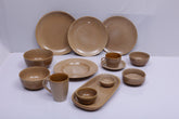 Texture Honey
Brown Dinner Set