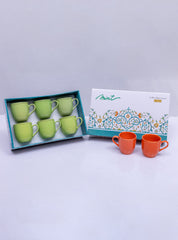 Lemon 2 Gold line Mug (Green)