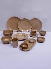 Texture Honey
Brown Dinner Set
