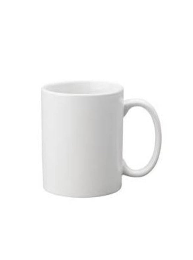 11 OZ Plain White Sublimation Cotted Mug