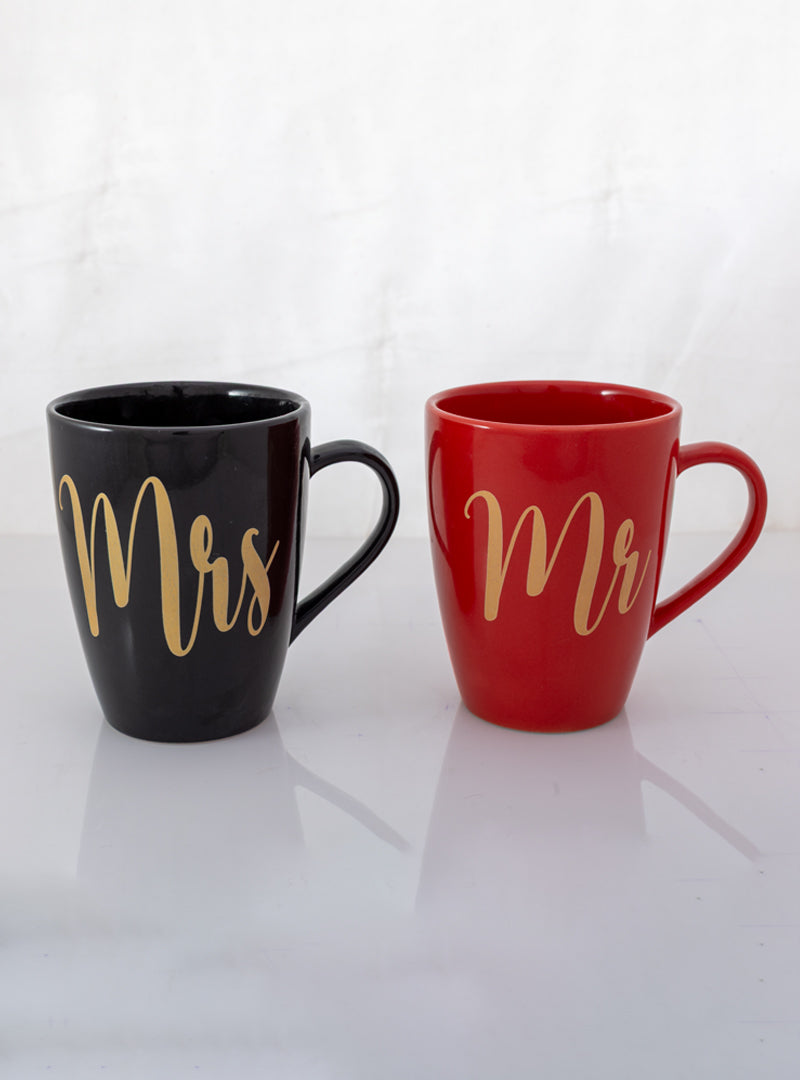 Shiva Black and Red  couple mug
