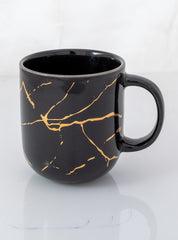 6 oz 180 MLcoupe 24 k gold marble