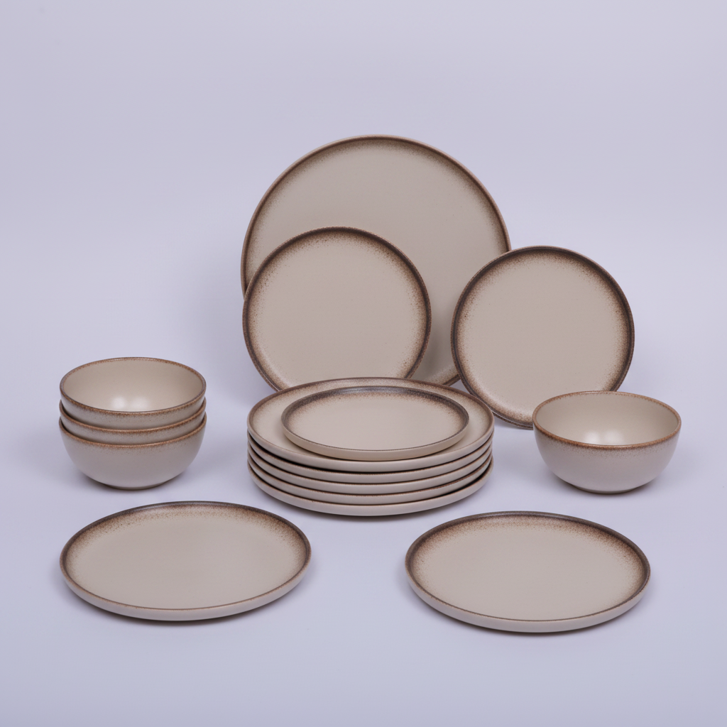 Light Brown
 Dinner Set