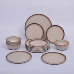 Light Brown
 Dinner Set