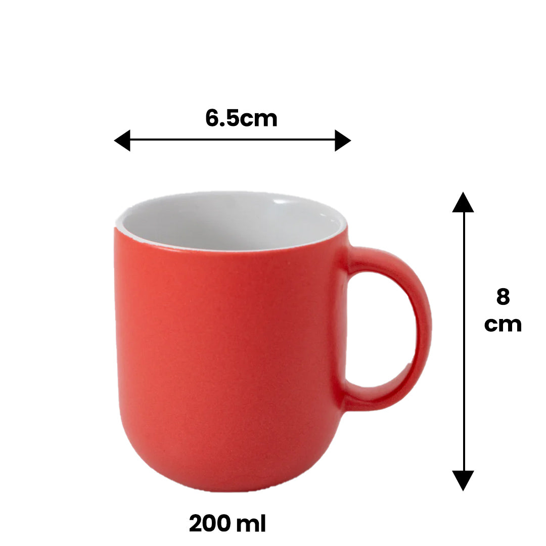 200 ML Cupe Mug Matt Series