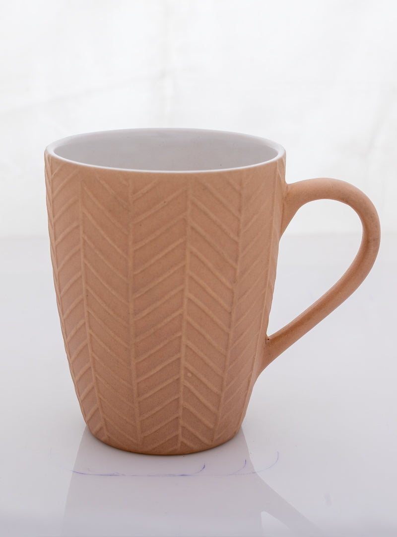 320 ML Amora  Embossed Pattern Mug Series