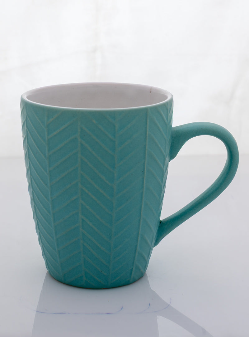 320 ML Amora  Embossed Pattern Mug Series