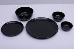 Black Glossy
 Dinner Set