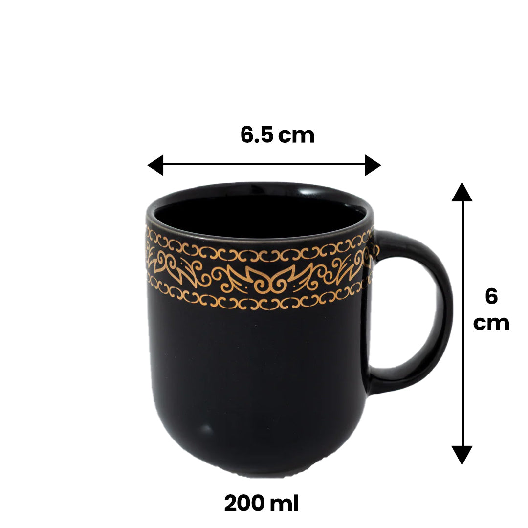 180 ML Coupe Black Gold Chain (Pack of Six)