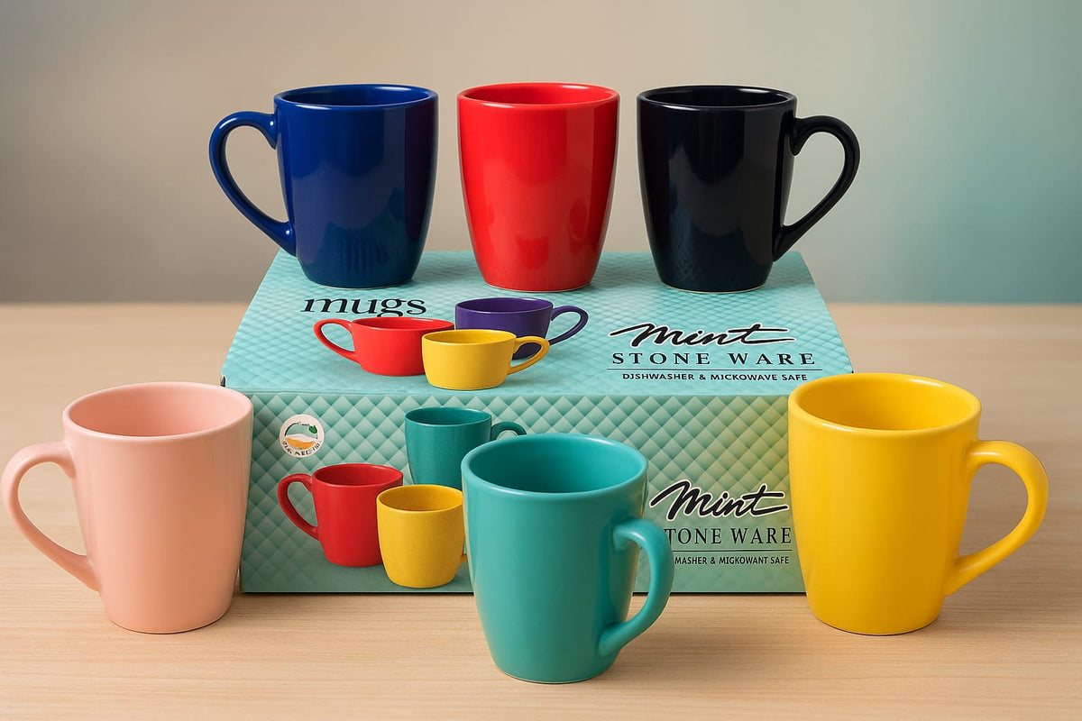 6 pcs Multi colour  Shiva Mug