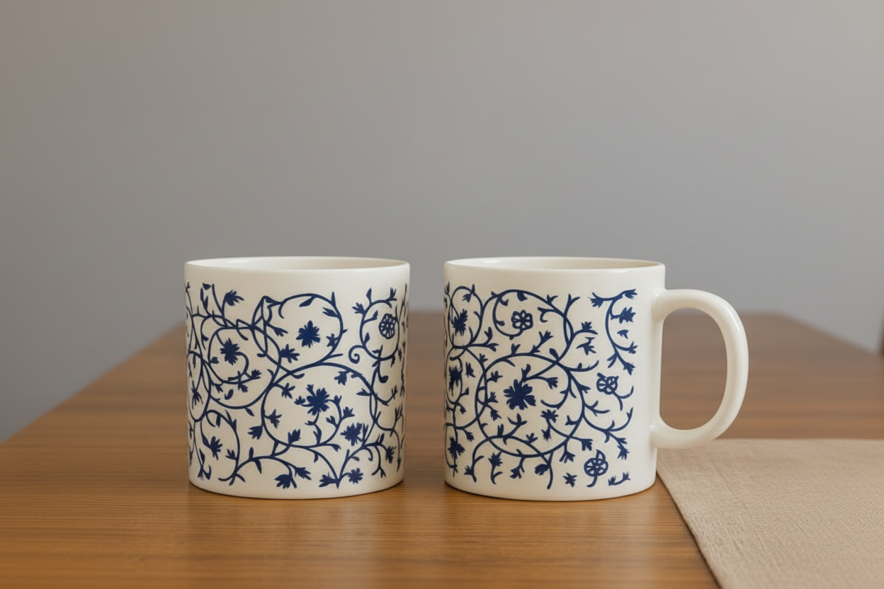 6 oz 180 ML classic printed mug decoration series