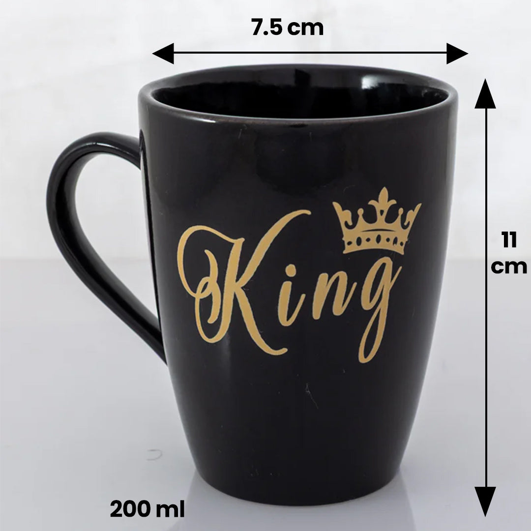 Shiva Black and Red  couple mug