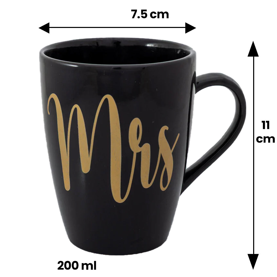 Shiva Black and Red  couple mug