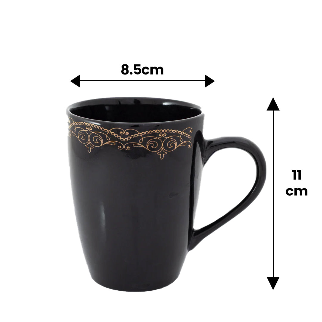 Shiva Coral Mug with pattern Design