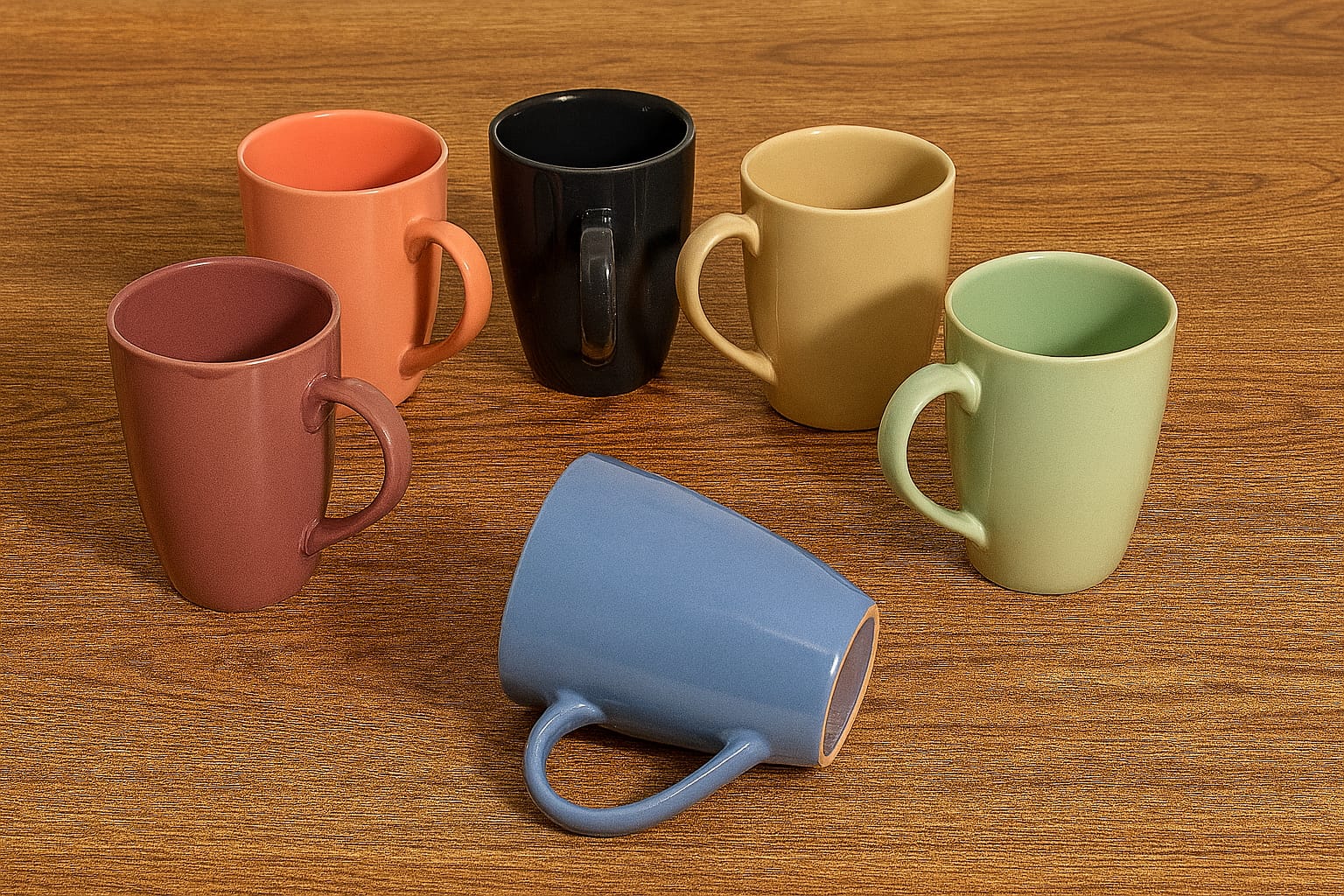 320 ML Shiva All Colors Mug (Pack of 4)