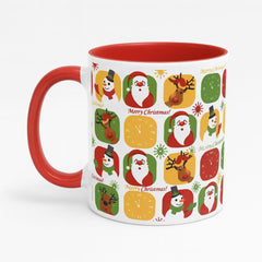 320ML 3 tone Christmas  Red mug