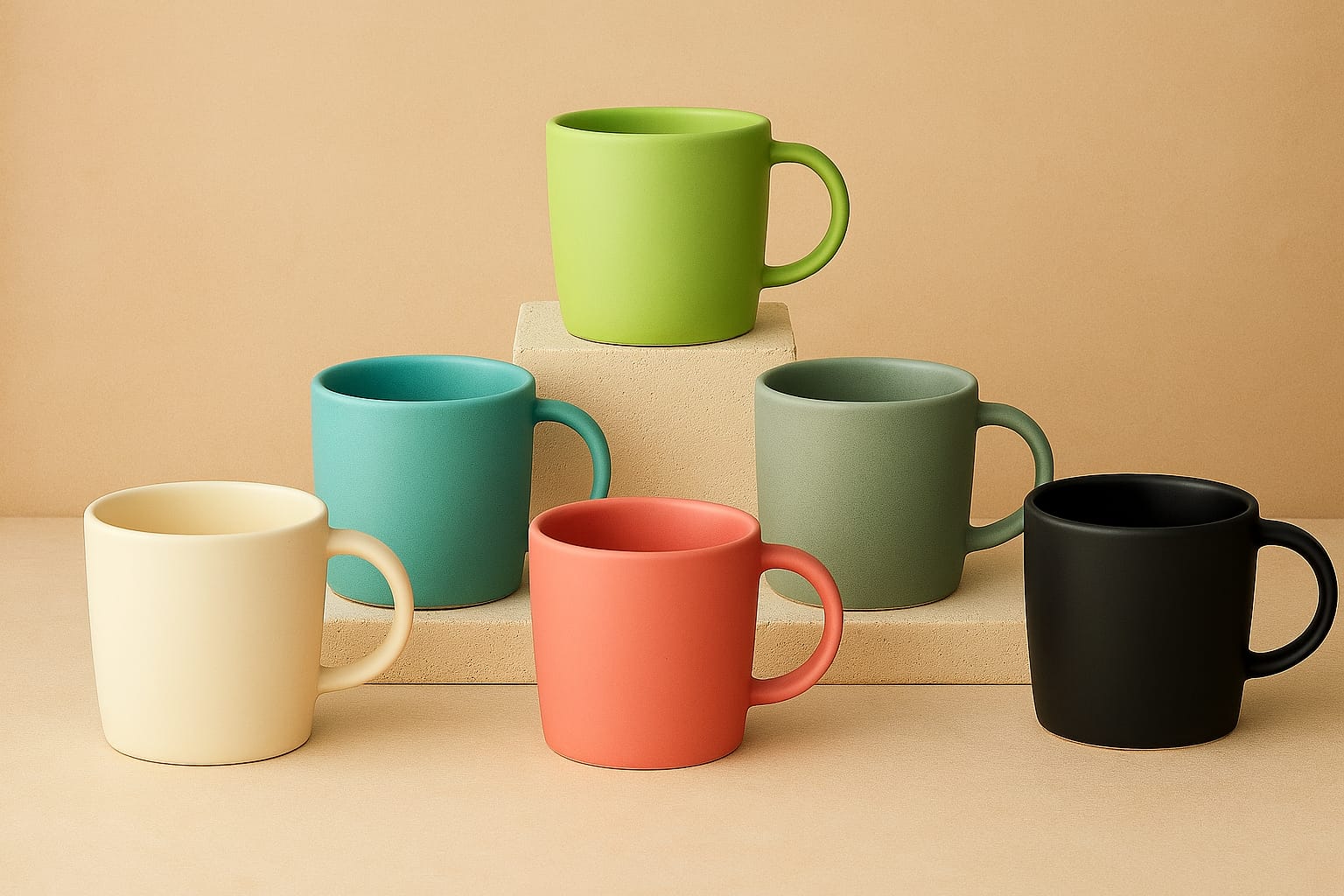 330 ML  Rio  Matt Finish Colour Mug