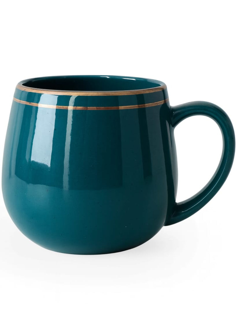 Gia mug 330 ml  With 24 k dubble gold line