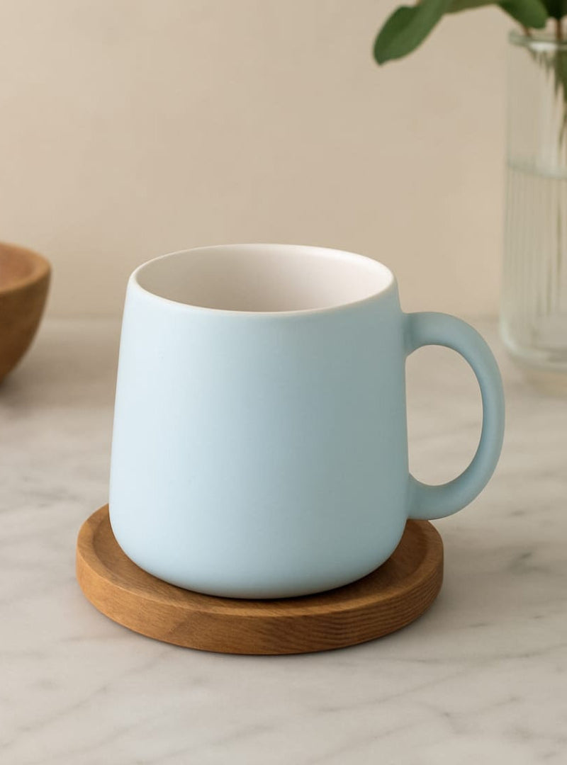 Matte finish coffee mug